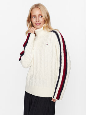 Tommy Hilfiger Tommy Hilfiger Garbó WW0WW40831 Ekru Regular Fit