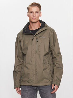 Columbia Columbia Nepremokavá bunda Pouring Adventure II 1760061 Zelená Regular Fit