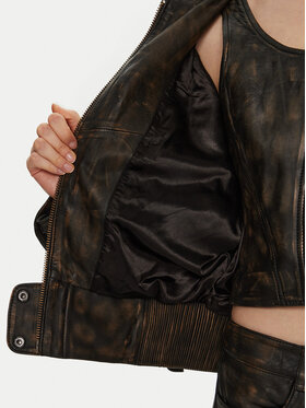 Μπουφάν δερμάτινο Gestuz φωτογραφία