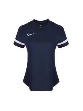Nike Nike T-Shirt DF ACADEMY 21 TOP SS Granatowy Basic Fit