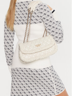 Guess Guess Дамска чанта Cristi HWTG81 39210 Екрю