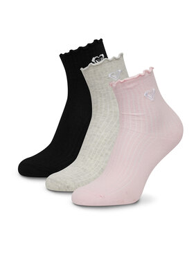 Roxy Roxy Skarpety długie AS_ROXY_01Z_AW26 (3-PACK) Różowy