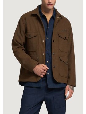 REPLAY REPLAY Kurtka zimowa REGULAR Brązowy Regular Fit