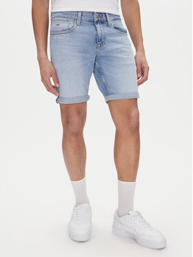 Tommy Jeans Tommy Jeans Džínsové šortky Scanton DM0DM20954 Modrá Slim Fit