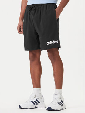 adidas adidas Szorty sportowe Essentials Linear JE9012 Czarny Regular Fit
