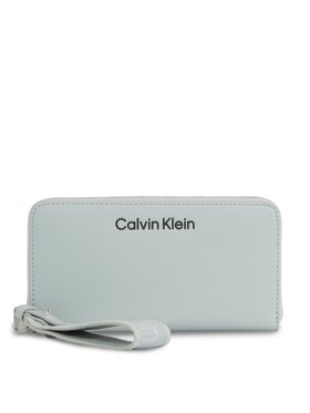 Calvin Klein Calvin Klein Голям дамски портфейл Gracie K60K611687 Сив