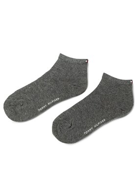 Tommy Hilfiger Tommy Hilfiger Zestaw 2 par niskich skarpet damskich 373001001 Szary