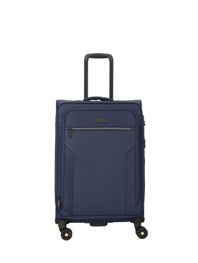 D&N D&N Walizka średnia 310174 Błękitny