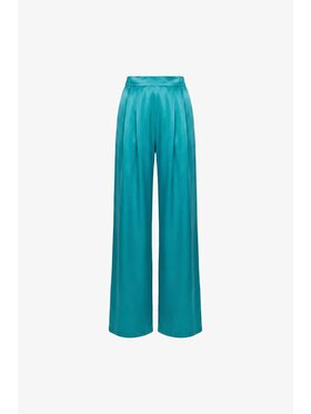LE POSSÉ LE POSSÉ Pantaloni di tessuto SS Verde scuro Regular Fit