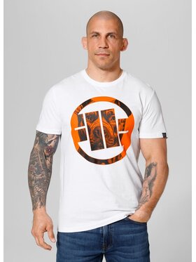 PITBULL PITBULL T-Shirt Koszulka Biały Regular Fit