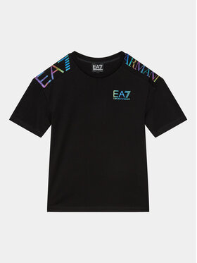 EA7 Emporio Armani EA7 Emporio Armani T-Shirt 6RBT62 BJ02Z 1200 Czarny Regular Fit