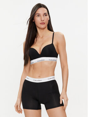 Calvin Klein Underwear Push-Up Nedrček 000QF7623E Črna