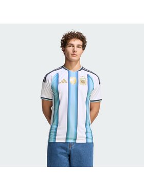 adidas adidas Treniņkrekls Argentina 26 Home Replica JM8396 Gaiši zils Slim Fit
