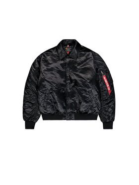 Alpha Industries Alpha Industries Kurtka bomber Coach Logo Bomber Jacket Czarny Regular Fit