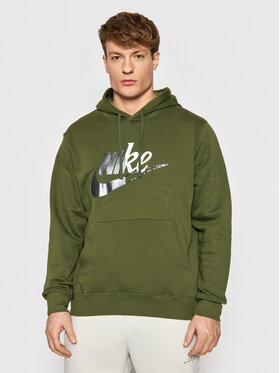 Nike Nike Суитшърт Sportswear Sport Essentials+ DD5011 Зелен Standard Fit