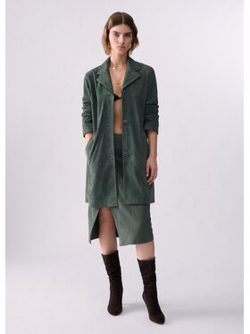 Liu Jo Liu Jo Giacca di pelle CF6122P038280420 Verde Regular Fit