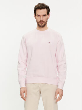 Tommy Hilfiger Tommy Hilfiger Μπλούζα Flag Logo MW0MW32735 Ροζ Regular Fit