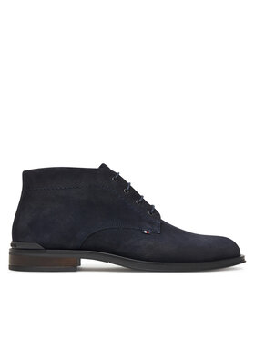 Tommy Hilfiger Tommy Hilfiger Bakancs Corporate FM0FM05579 Sötétkék