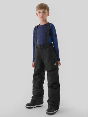 4F 4F Pantaloni da sci 4FJWAW24TFTRM656-20S Nero Regular Fit