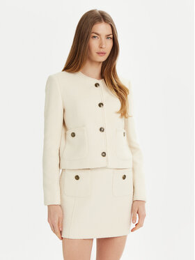 Marella Marella Giacca da abito Afona 2513041054 Bianco Regular Fit