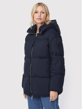 Tommy Hilfiger Tommy Hilfiger Μπουφάν χειμωνιάτικο WW0WW35075 Σκούρο μπλε Relaxed Fit