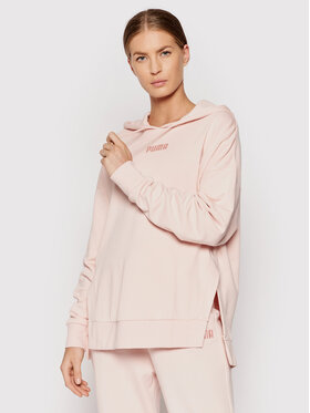 Puma Puma Bluza Tr 589519 Różowy Relaxed Fit