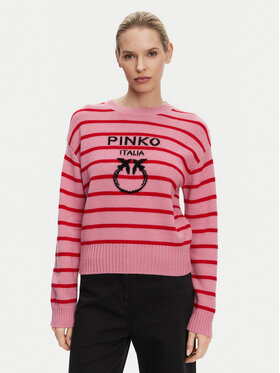 PINKO PINKO Pulover 104679 A2EV ORZ Roz Regular Fit