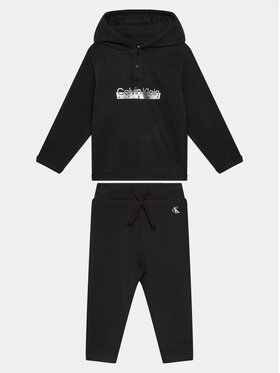 Calvin Klein Jeans Calvin Klein Jeans Спортивний костюм Hero Logo IN0IN00143 Чорний Regular Fit