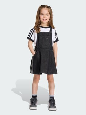 adidas adidas Sukienka jeansowa 168987 Czarny Regular Fit