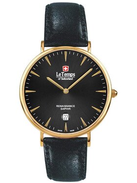 Le Temps Le Temps Zegarek LT1018.87BL61 Czarny