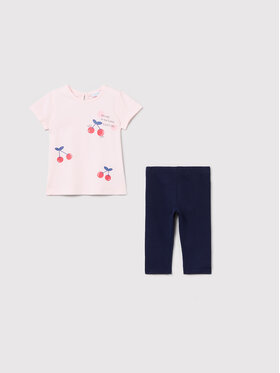 OVS OVS Ensemble t-shirt et leggings 1516116 Rose Regular Fit
