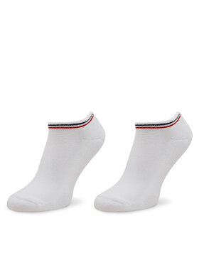 Tommy Hilfiger Tommy Hilfiger Súprava 2 párov krátkych ponožiek unisex 701228178 Biela