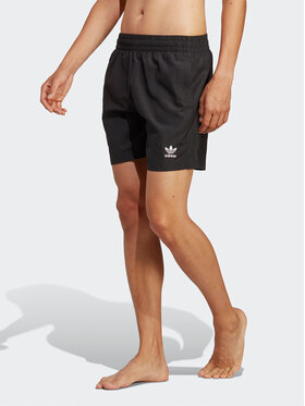 adidas adidas Plavecké šortky Originals Essentials Solid Swim Shorts HT4411 Čierna Regular Fit