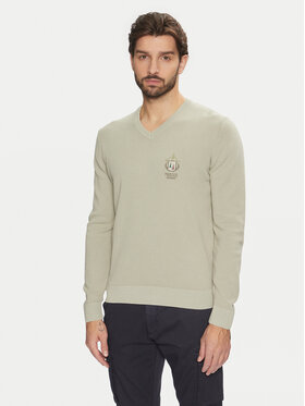 Aeronautica Militare Aeronautica Militare Longsleeve krekls 242MA1512L463 Zaļš Regular Fit
