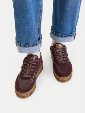 MEXX MEXX Sneakersy EO-MI001006463W Bordová