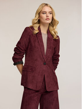 Motivi Motivi Giacca da abito Q771Q001003N036 Bordeaux Slim Fit