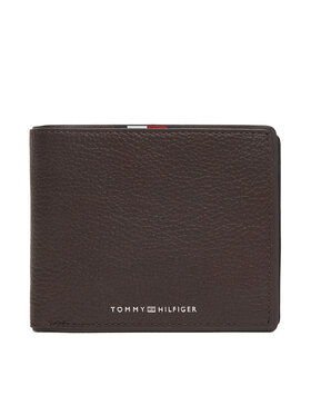 Tommy Hilfiger Tommy Hilfiger Große Herren Geldbörse Th Corp Cc & Coin AM0AM13740 Braun