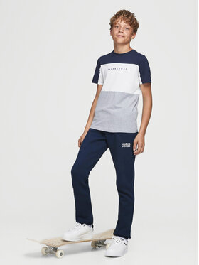 Jack&Jones Junior Donji Dio Trenerke Gordon 12257312 Tamnoplava Slim Fit