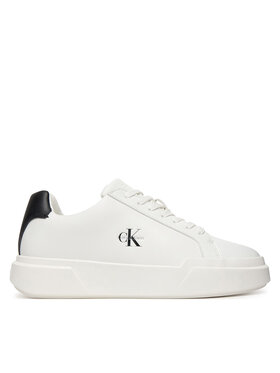 Calvin Klein Calvin Klein Sneakers Chunky Cupsole Laceup Lth Ml YW0YW01947 Alb