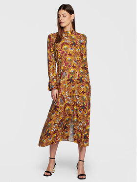Closet London Closet London Ежедневна рокля D8500 Кафяв Regular Fit