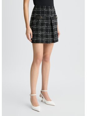 Liu Jo Liu Jo Spódnica mini CA5136TS92609096 Czarny Regular Fit