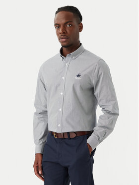 Beverly Hills Polo Club Beverly Hills Polo Club Cămașă P-SS26M-BRASS Bleumarin Regular Fit