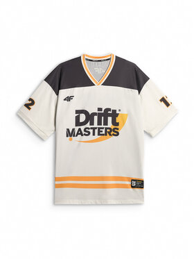 4F 4F T-Shirt MOTOSPORTS 2026 Kolorowy Loose Fit