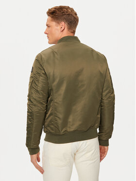 SCHOTT N.Y.C. Bomber AIRFORCERS Zelena Regular Fit