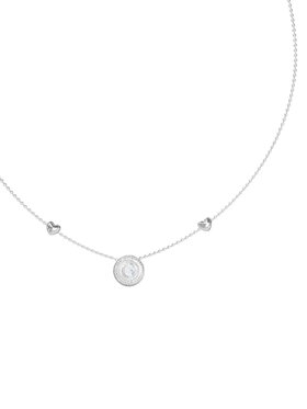 Guess Guess Naszyjnik JUBN06207JW-RH Srebrny