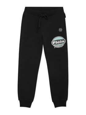 PHILIPP PLEIN PHILIPP PLEIN Teplákové nohavice 28183 Čierna Jogger Fit