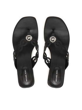 MICHAEL Michael Kors MICHAEL Michael Kors Šlepetės per pirštą Janie Mid Thong 40S6JNMS1L Juoda