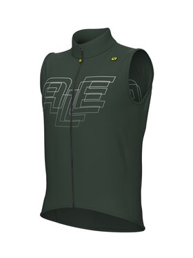 Alé Cycling Alé Cycling Kamizelka biegowa PR-E Sauvage Zielony Fitted Fit