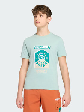 adidas adidas Koszulka techniczna 168715 Zielony jasny Regular Fit