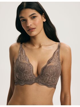 Esotiq Esotiq Biustonosz push-up 45210 Brązowy